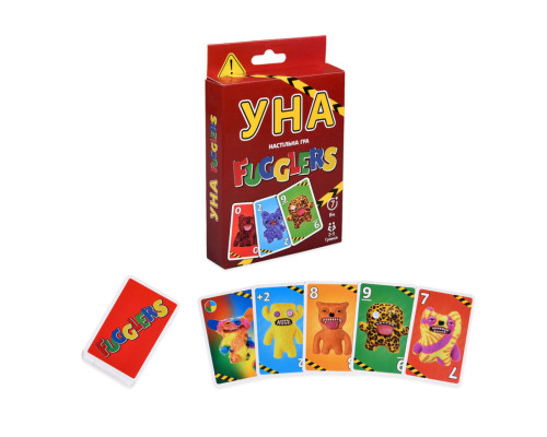 Карткова гра Уна Fugglers 30935, 108 карток, інструкція