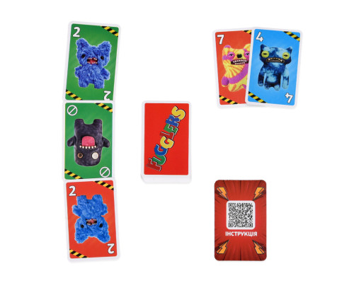 Карткова гра Уна Fugglers 30935, 108 карток, інструкція