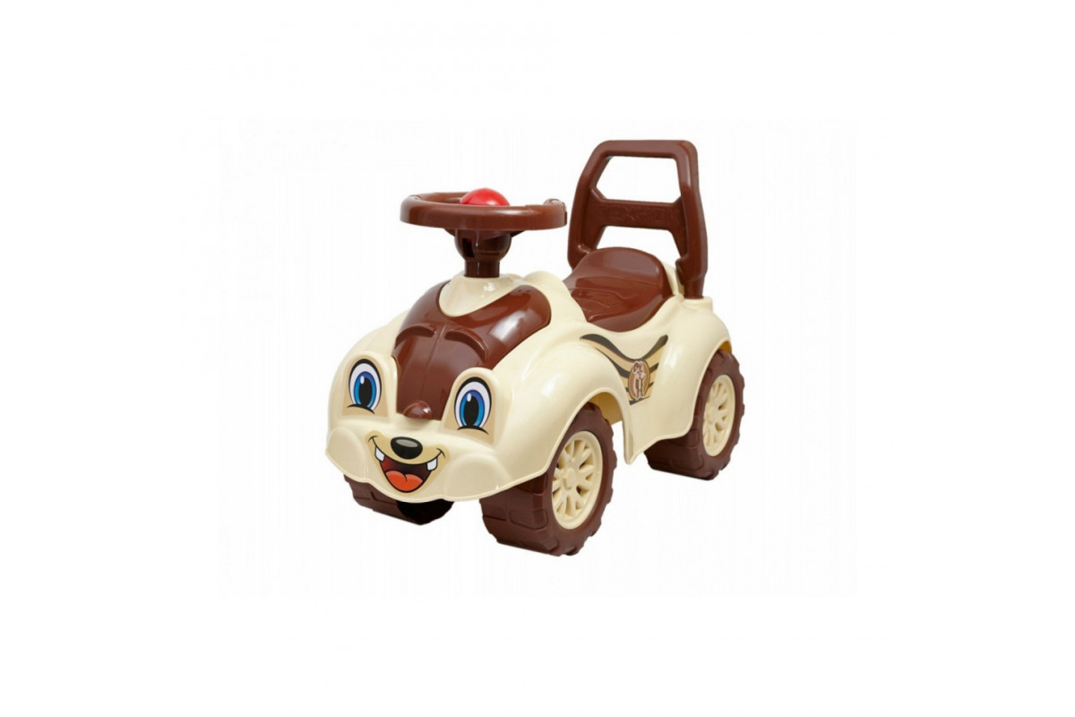 Машинка-каталка толокар для прогулянок ТехноК 2315TXK Коричнева Машинка-каталка толокар для прогулянок ТехноК 2315TXK Коричнева