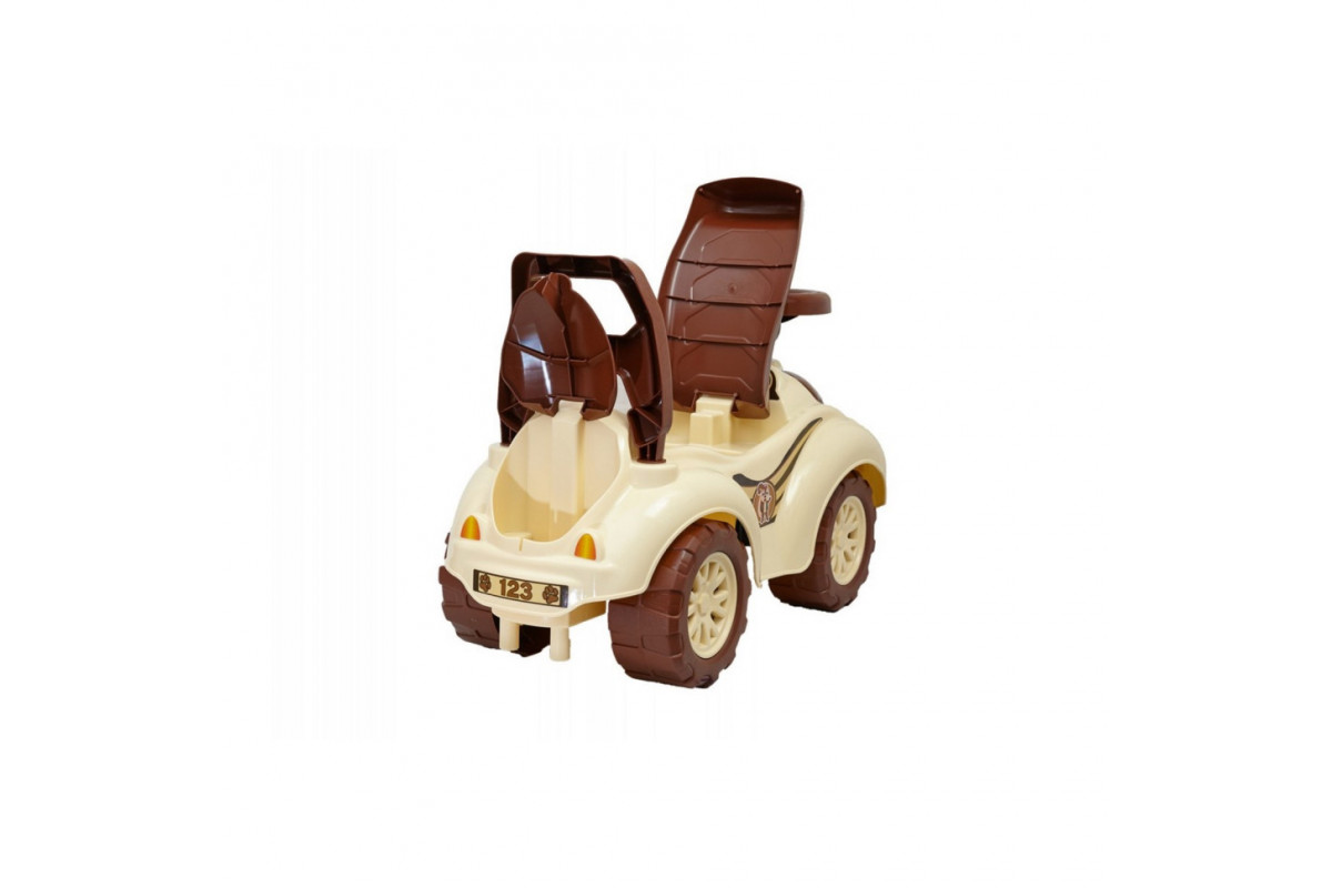 Машинка-каталка толокар для прогулянок ТехноК 2315TXK Коричнева Машинка-каталка толокар для прогулянок ТехноК 2315TXK Коричнева