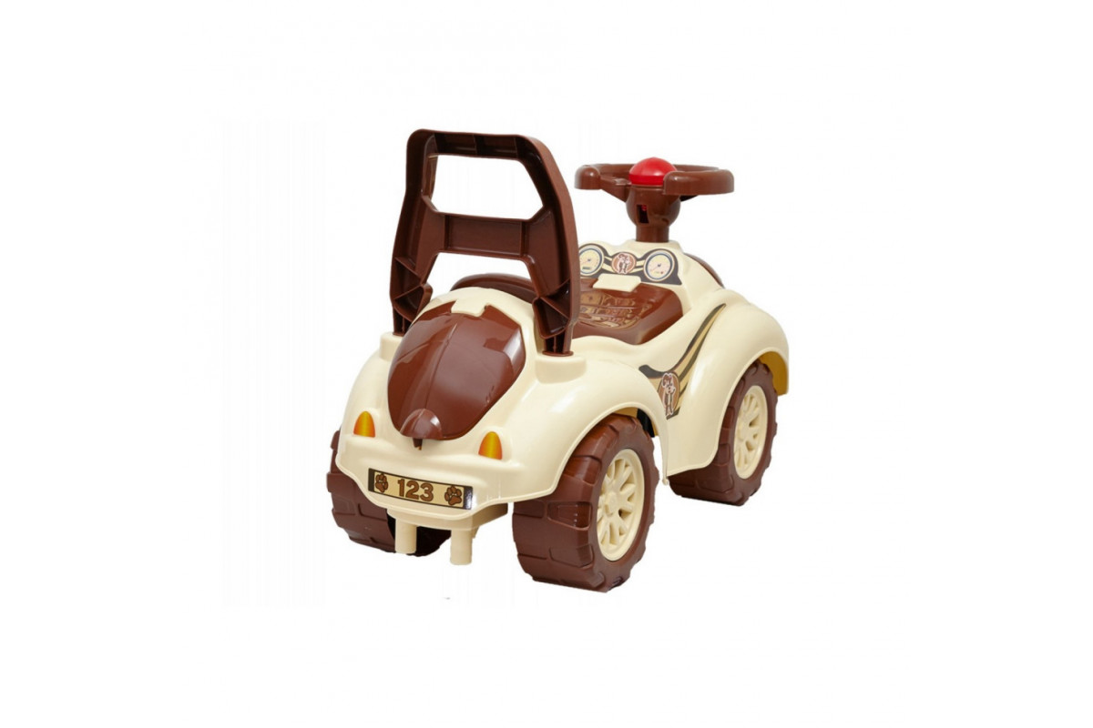 Машинка-каталка толокар для прогулянок ТехноК 2315TXK Коричнева Машинка-каталка толокар для прогулянок ТехноК 2315TXK Коричнева