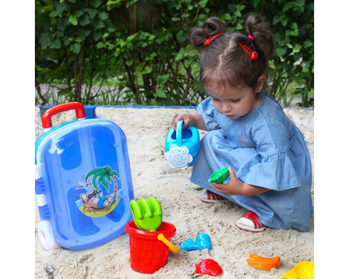 Набір для гри в пісочниці ТехноК 6009TXK у валізі