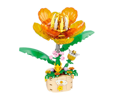 Дитячий конструктор Plant Flower Collection 33021, 156 деталей