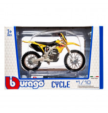 Дитяча модель Мотоцикла "SUZUKI RM-Z450" Bburago 18-51030-12 vf масштаб 1:18