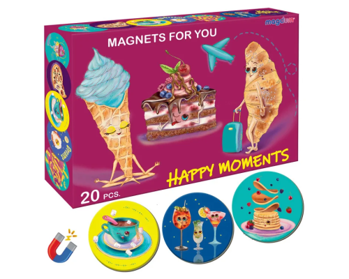 Набір магнітів  Magdum ML 4031-53 EN "Happy moments"