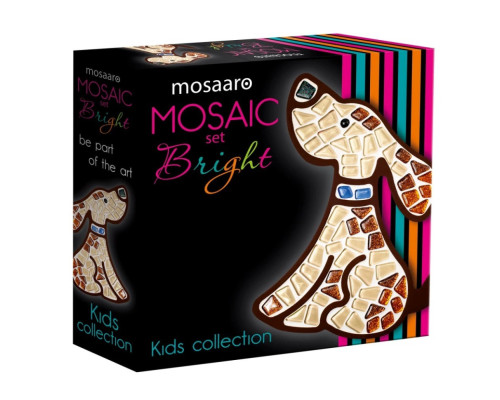 Детский набор для творчества хрустальная мозаика "Собачка" MA7005