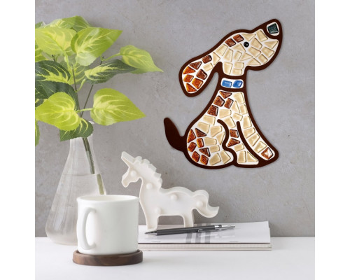 Детский набор для творчества хрустальная мозаика "Собачка" MA7005