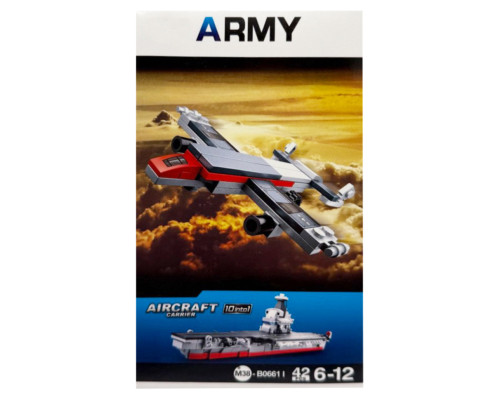 Дитячий конструктор "Aircraft carrier" M38-B0661-9, 42 деталі
