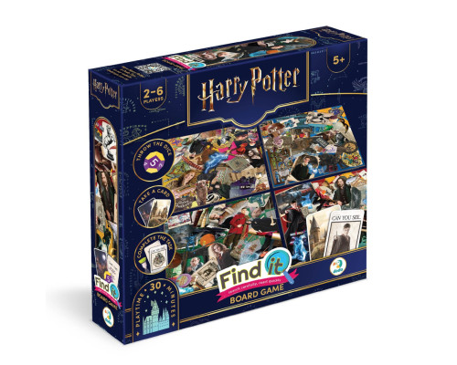 Детская настольная игра "Find it: Harry Potter" 200585 4 двухсторонних поля 80 игровых карт 2-6 игроков