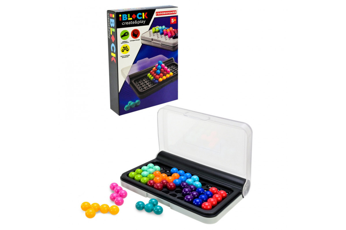 Головоломка серии "Create and Play" PL-724-110 развитие логики 120 вариантов сборки