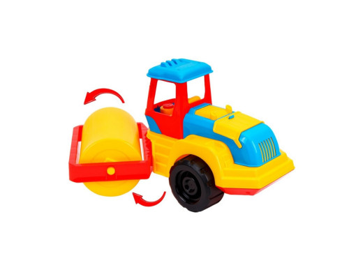 Дитяча іграшка "Трактор" 8010TXK рухомий коток, різнокольоровий