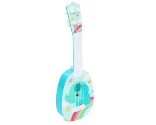 Дитяча музична іграшка Гітара Слон 898-37, 4 струни