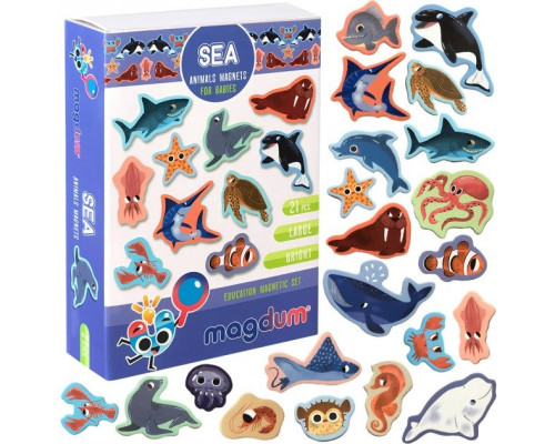 Набір магнітів Magdum "Морські тварини" ML4031-07 EN