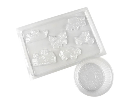 Гипсовая раскраска на магнитах Транспорт 102301