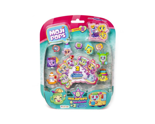 Набор фигурок Сияющий сюрприз Moji Pops S2 PMP2B816IN00, 8 фигурок