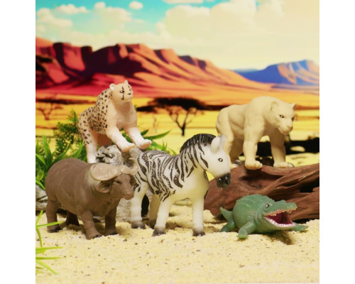 Стретч-іграшка сюрприз "Вартові савани" #sbabam 101/CN24 у вигляді тварини