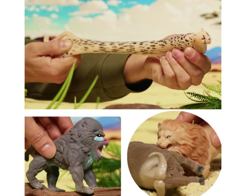 Стретч-іграшка сюрприз "Вартові савани" #sbabam 101/CN24 у вигляді тварини