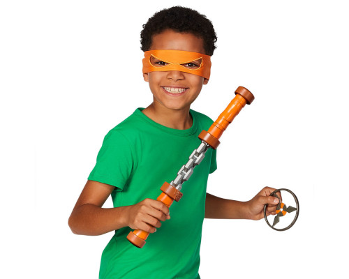 Ігровий набір "Нунчаки Мікеланджело Обертальний удар" 84268 "Черепашки-Ніндзя MOVIE III" W3