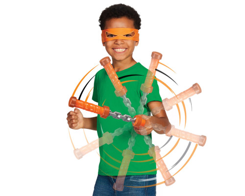 Ігровий набір "Нунчаки Мікеланджело Обертальний удар" 84268 "Черепашки-Ніндзя MOVIE III" W3