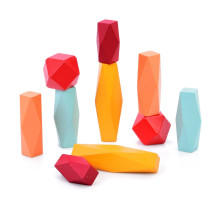 Детская деревянная игра-балансир MD 1896, 10 фигурок