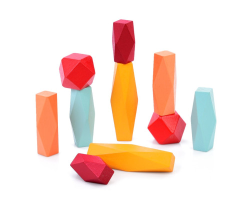 Детская деревянная игра-балансир MD 1896, 10 фигурок