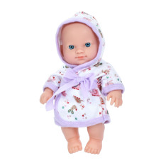 Дитяча іграшка Пупс у халаті A201-U(Violet) 21 см