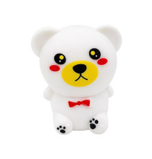 Дитяча антистрес-іграшка Яскравий Ведмедик sa1673(White) 6 см