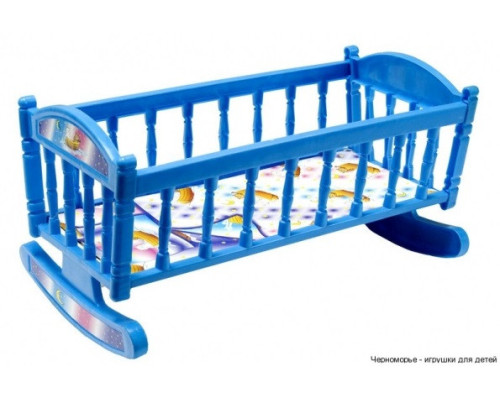 Кроватка для куклы Барби S0013 качалка   S0013(Blue)
