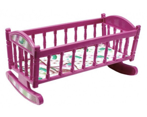 Кроватка для куклы Барби S0013 качалка   S0013(Violet)