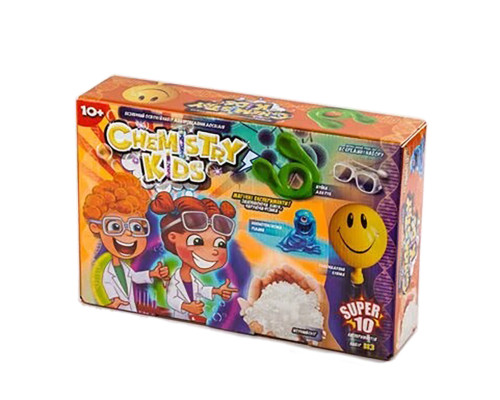 Безопасный образовательный набор для проведения опытов "CHEMISTRY KIDS" CHK-01-01-04U УКР CHK-01-03U
