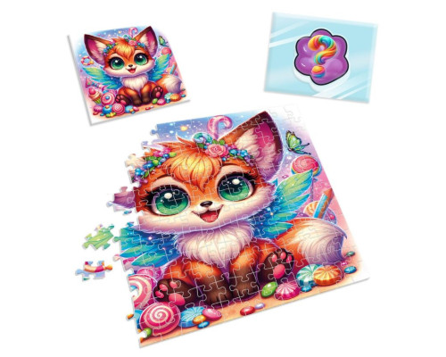 Дитячі пазли з сюрпризом "Лисеня" VT8030-10, 180 деталей