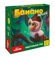 Детская настольная игра "Бананомания"  LD1049-53 Ludum украинский язык