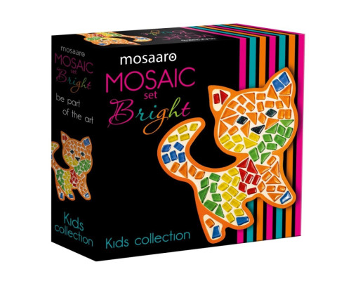 Детский набор для творчества хрустальная мозаика "Котик" МА7006