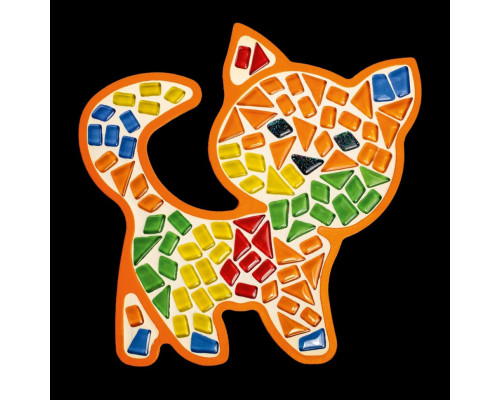 Детский набор для творчества хрустальная мозаика "Котик" МА7006