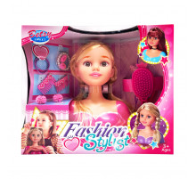 Лялька-манекен для зачісок 2813D світлий колір, аксесуари для зачіски