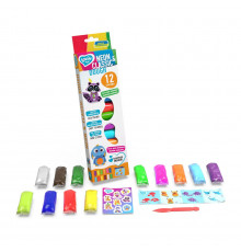 Тісто для ліплення "Neon and Classic" Lovin 41182, 12 кольорів