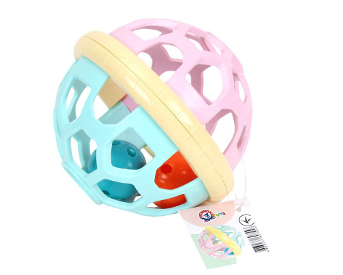 Детская погремушка Шар ТехноК 7556TXK, 13 см