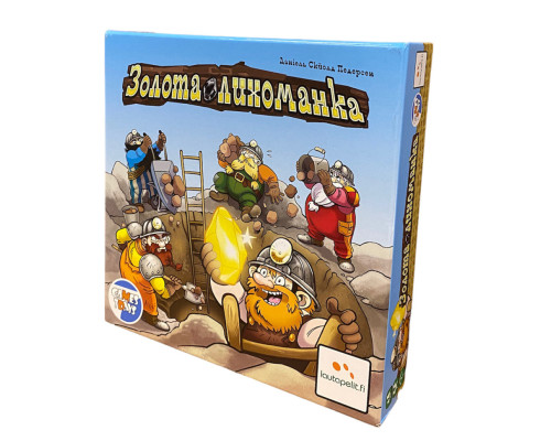 Настольная игра "Золотая лихорадка" ZL001UA (ЗЛ001UA) 95 пластиковых камней