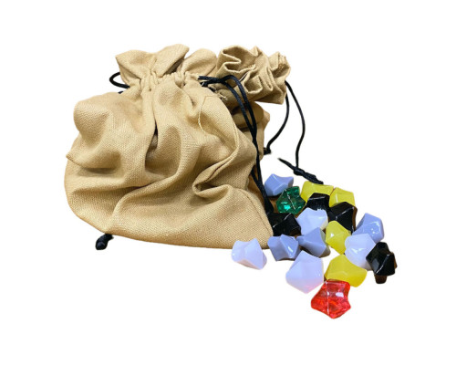 Настольная игра "Золотая лихорадка" ZL001UA (ЗЛ001UA) 95 пластиковых камней