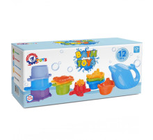 Дитячий набір іграшок для ванної 7679TXK 12 предметів у комплекті