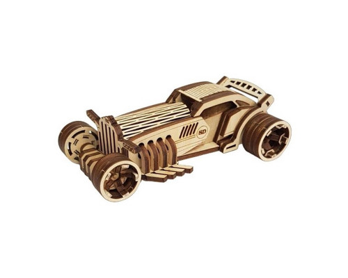 Деревянный конструктор Золотая Серия автомобиль "Monster" BB2monst
