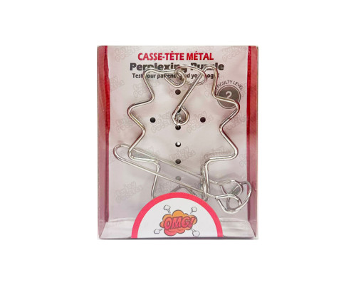 Металева головоломка "Perplexing puzzle" 5562D-4, 2 складність