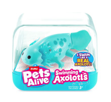 Інтерактивна іграшка Аксолотль Pets & Robo Alive 9556B, бірюзовий