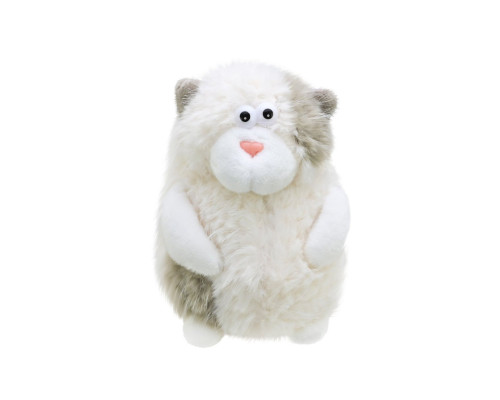 Дитяча м'яка іграшка "Кумедний кіт" C6303(White) розмір 13 см