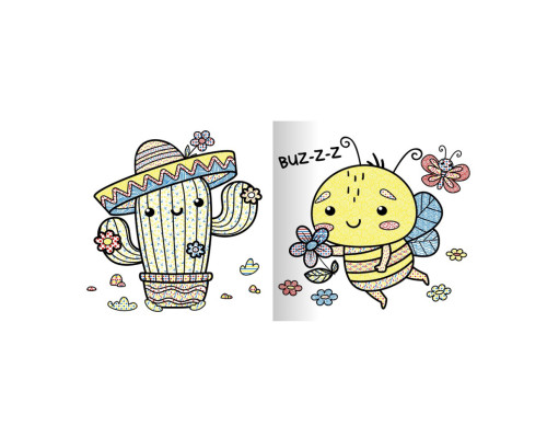 Водна розмальовка "Мікс для малят" РМ-95-04 серія "MINI Water Book"