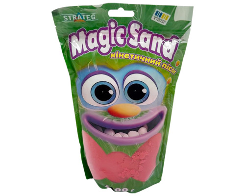 Креативна творчість "Кінетичний пісок Magic sand" 39404-6 червоний 1 кг