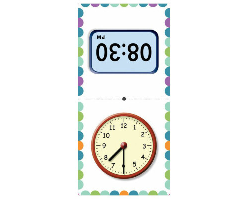 Математическое домино "Изучаем время" 1348003, 72 карточки