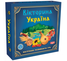 Настільна гра "Вікторина Україна" 0994 розвиваюча гра