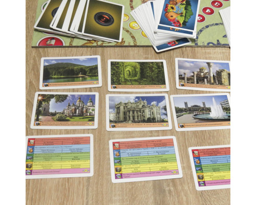 Настільна гра "Вікторина Україна" 0994 розвиваюча гра