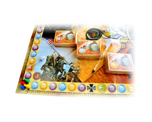 Дитяча настільна гра-вікторина "Історія світу" 12120048  укр. мовою